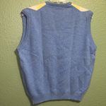 Vintage 70s Scotland Lambswool Argyle Sweater Unisex XL Photo 5