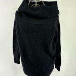 Aritizia Wilfred Free Italian yarn alpaca cowl neck black sweater size small Photo 0