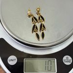 Vintage NAPIER Black Enamel Gold Photo 8