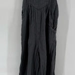Free People dark gray overalls size small Photo 0