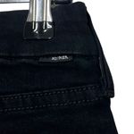 MOTHER The Looker Ankle Fray Gold Bolt Jeans Cropped Skinny Women Size 24 Black Photo 5