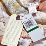 Lottie & Holly New  Floral Print Ruffle Sleeve Mini Dress Blush Rust Size Large Photo 10