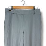 Avec Les Filles Anthropologie Ankle Trouser Pants Sky Blue Coastal Beachy Size M Photo 2