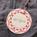 Umgee  womens small Julia floral embroidered lined skirt grey boho hippie NWT Photo 3