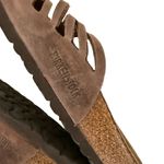 Birkenstock Granada Narrow Soft Footbed Leather Sandals Womens Brown Buckles 38 Photo 6