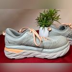 Hoka One One Bondi 7 Womens Gray 1110519 HMSH Running Shoes Sneakers Size 8.5 D Photo 3