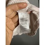 Old Navy  White Pink Waffle Knit Scoop Neck Top Size XL Photo 4