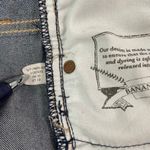 Banana Republic Curvy Boot Jeans Women's Dark Wash Denim Raw Hem Size 27 EUC Photo 11