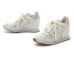 Ash NEW  Dean Mesh Wedge Sneaker Size 38 Photo 3
