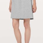 Lululemon  Start Anew Skirt *21" Size 4 Heathered Medium Grey Athletic Photo 0
