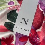 NWT Natori Sofia Kimono Robe in Chanpagne Winter White Floral Robe S Photo 8