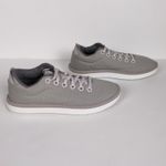 Allbirds Wool Piper Woven Lace Up Sneaker in Pewter Grey Blizzard Sole Women's 7 Photo 2