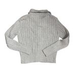 Faded Glory Y2K Ribbed Gray Button-Up Cardigan –  – Women’s Medium Photo 2