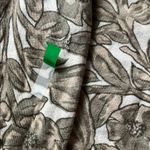 Charlotte V Neck Gem Button Down Neutral Floral Cardigan Photo 5