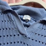 Francesca's Lightweight blue sweater Photo 3