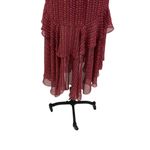 MISA Los Angeles Misa Los‎ Angeles Lina Dress Midi Maxi Off the Shoulder Pink Orange Size XS Photo 12