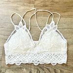 Free People Movement Free People off white lace bralette size S. Photo 0