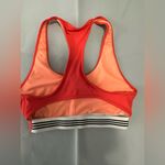 Adidas Vibrant Red and Coral Sports Bra Photo 0