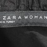 ZARA  Black Cinch Waist Mini Skirt Photo 1