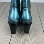 Madden Girl Arizona Knee High Cowboy Boots 7.5M Metallic Blue $99 Photo 7