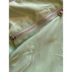 Tibi  Eco Cape Silk Drawstring Hem Dress in Green 4 Womens MIni Loose fit Photo 6