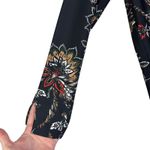 Jude Connally Melody Floral Black Long Sleeve Collared Printed High Low Top Sm S Photo 3
