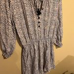 Beachgold Chelsea Tan Black Long Sleeve
Coverup Polka Dot Romper xs Tan Photo 9