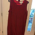 Diane Gilman Women's Dress & Jacket M Red Black Photo 7