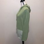 Christopher & Banks CJ Banks by  green full zip up hooded sweatshirt Photo 2