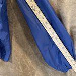 Women's TOTES Rain Coat Royal Blue Hooded With Large Pocket Size L Zipper Jacket Photo 5