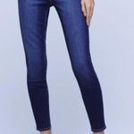 L'Agence  Margot High Rise Dark Wash Skinny Jeans - Size - 26 Photo 0