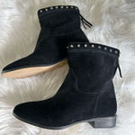 Michael Kors  black booties size 9m suede small heel Photo 0