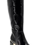 BCBGeneration  Women's Seena Black Leather Square Toe Tall Boots Size 7 New!!! Photo 0