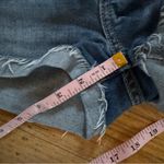 Hollister  Jean Shorts Womens Size 0 High Rise Cuffed Blue Denim Photo 13