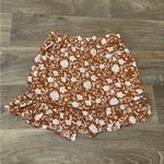 Shyanne WOMEN'S FLORAL DOT PRINT BUTTON FRONT SKIRT -Small - EUC Photo 3