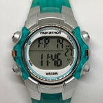 Marathon sport women watch digital 34mm gray green tone quartz 50MWR running Photo 0