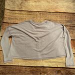 Urban Outfitters  OU Out From Under Light Purple VNeck cropped Sweater Size Large Photo 2
