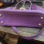 Michael Kors Purple Satchel with Silver Hardware Photo 3