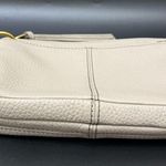 Fossil Karli Taupe Light Gray Cow Hide Leather Crossbody Bag Photo 2