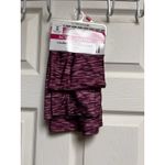 Zone Pro 301-004 NEW  Active Leggings High Waist Cell Phone Pocket XL Purple Pink Photo 1