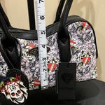 Ed Hardy  | Skull & Heart Mini Satchel w/ Bag Charm Photo 8