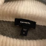 EXPRESS Casual Color Block Turtleneck Mini Sweater Dress Size Medium Photo 1