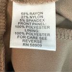 Nurture Boho Midi Suede Geometric Modern Pattern Size Medium Dress Tan Photo 10