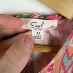 Easel Boho Ikat Butterfly Sleeve Tunic Top Medium Multicolor Festival Colorful Pink Photo 5