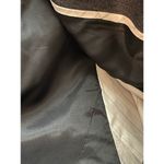 Loft Ann Taylor  Charcoal Lined Short Pleated Back Blazer Jacket size 10 Photo 5