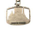 Vintage Mirel PARIS Keychain Made in France Silver Metal Photo 4