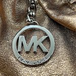 Michael Kors Gorgeous Metallic Bronze and Silver Tote Purse Bag Photo 2