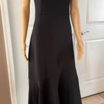 Anthropologie The Ariana Square-Neck Asymmetrical Ruffle-Hem Dress Photo 5