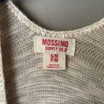 Mossimo sz‎ S/M tan beige knit kimono cover up Size M Photo 3