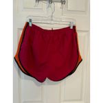 Nike Dri-FIT Running Shorts Athletic Gym Training Maroon Orange L Photo 4